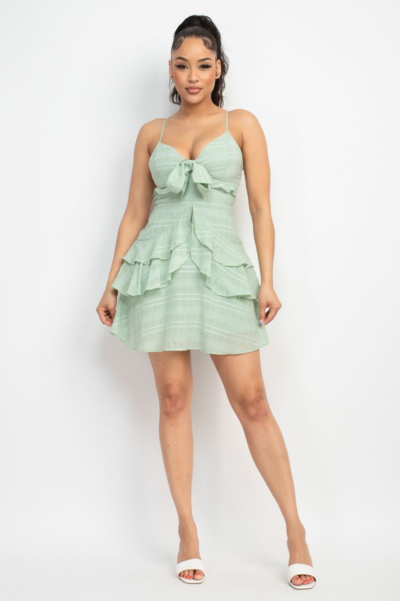 Vestido Mini Menta Coquette🎀
