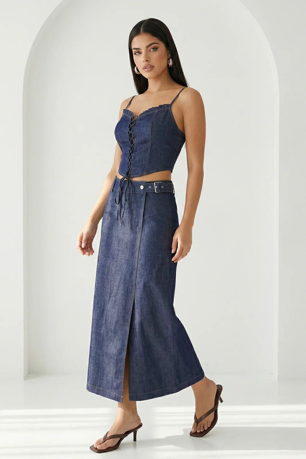 Falda Denim Couture🌟