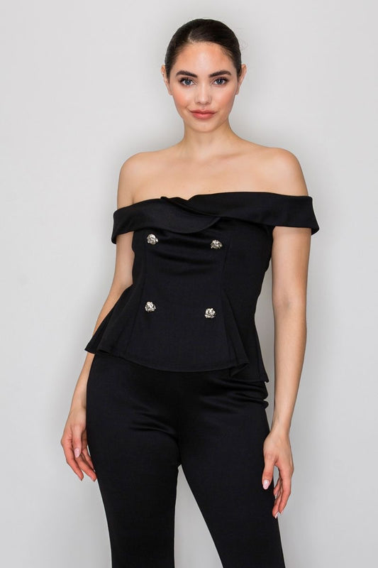 Top Peplum Gala✨