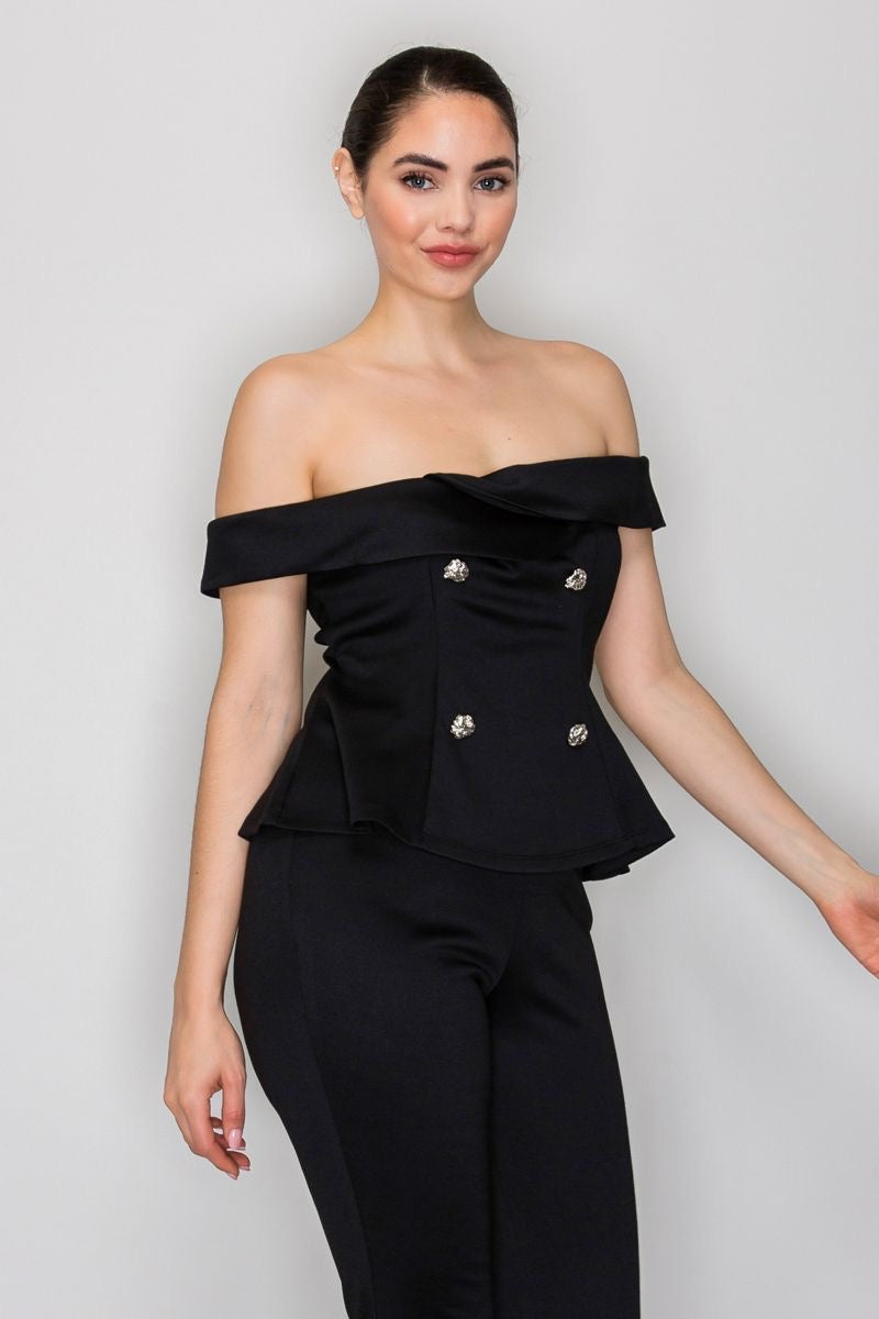 Top Peplum Gala✨