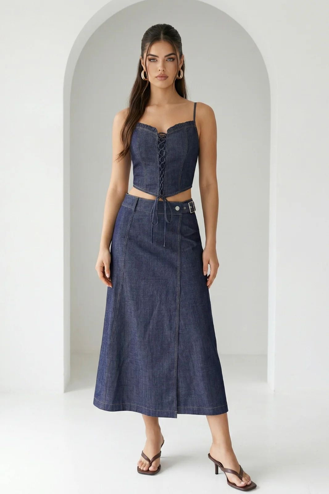 Falda Denim Couture🌟